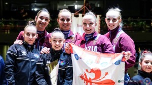 podio serie a1 foto simone ferraro sfa00313